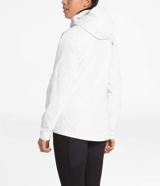 The North Face Women's Osito Triclimate Jacket, TNF White/TNF White, Small