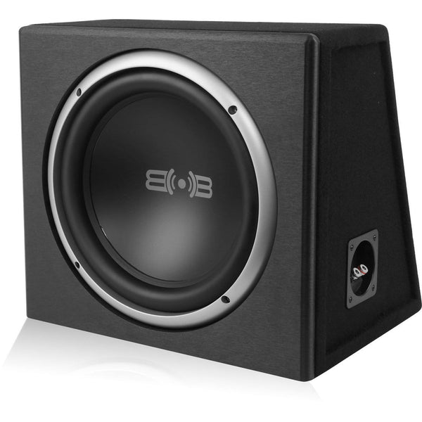 New Version 3 Belva 600 watt Complete Car Subwoofer Package Includes One (1) 12-inch Subwoofer in a Ported Box, Monoblock Amplifier, Amp Wire Kit [BPKG112V3]