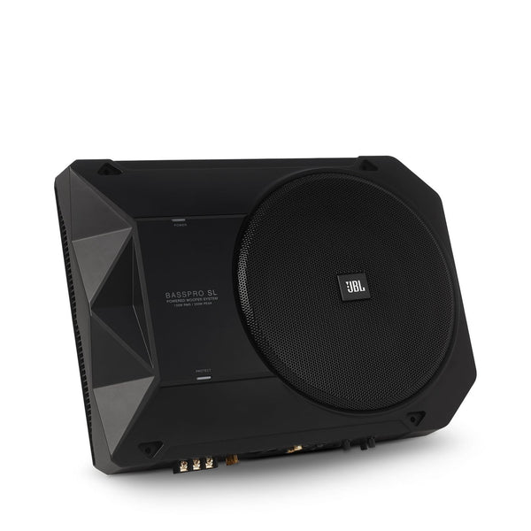 BassPro SL - JBL 8" 125W RMS Powered Under-Seat Compact Subwoofer Enclosure System