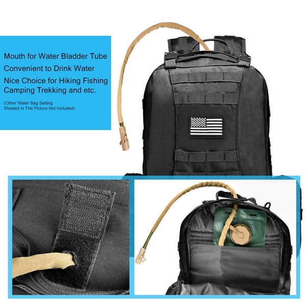 CVLIFE Military Tactical Backpack Army Rucksack Assault Pack Built-up Molle Bag