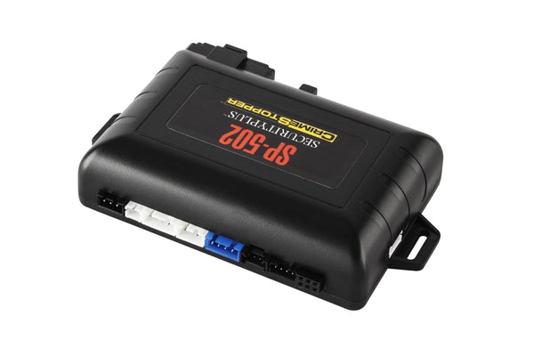 Crimestopper SP-502 2-Way LCD Paging Combo Alarm, Keyless Entry and Remote Start System with Rechargeable Remote