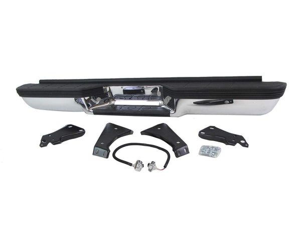 Chevy Pickup Pick Up Truck 88-98 Bumper Rear/Back Chrome Fleetside New