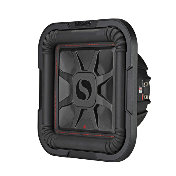 2 Kicker 46L7T102 Car Audio L7T Shallow Mount 10" 1000W Sub Square L7 Subwoofers