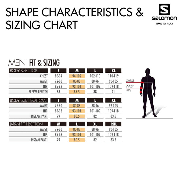 Salomon Men's Qst Snow JACKET , Black, Medium