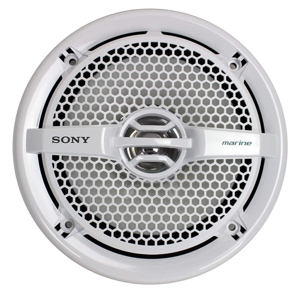 Sony XS-MP1611 6.5" 140 Watt Dual Cone Marine Speakers Stereo, Pair (6 Pack)