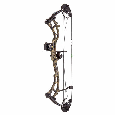 Bear Archery Salute Ready to Hunt Compound Bow Includes Trophy Ridge Sight, Whisker Biscuit, Peep Sight, and S-Loop