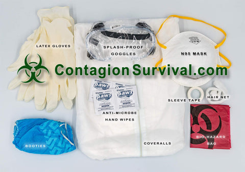 Pandemic Quick Kit Single-use Complete Suit, One Size