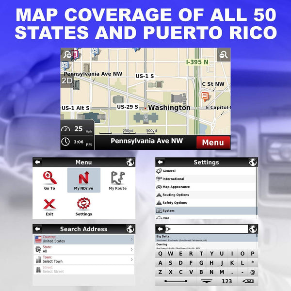 BOSS Audio Systems BV9386NV Navigation - Double Din GPS, Bluetooth Audio and Hands-Free Calling, 6.2 Inch Touchscreen LCD Monitor, MP3, CD, DVD Player, USB SD Ports, AUX Input, AM FM Radio Receiver