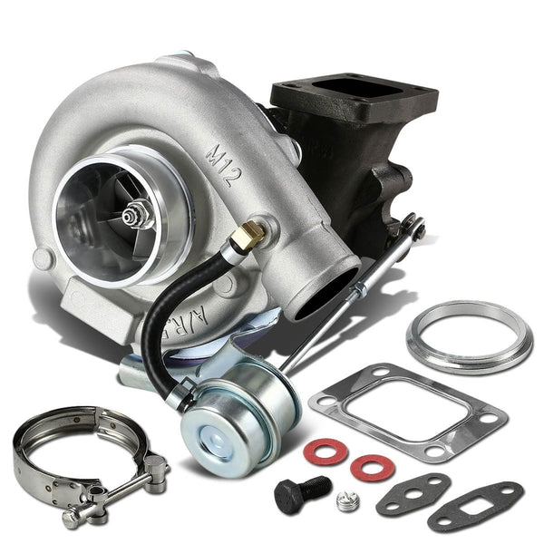 T04E T3/T4 4-Bolt Manifold Flange Stage III Turbocharger with Internal Wastegate Turbine A/R .63