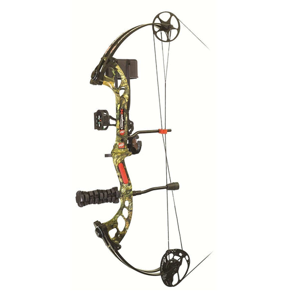 Precision Shooting Equipment Stinger X #70 Ready to Shoot Bow Package, Mossy Oak, Right