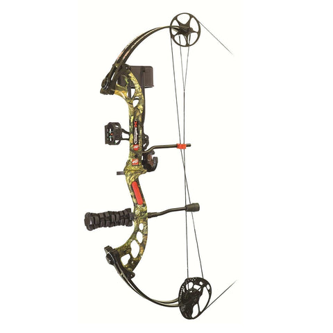 Precision Shooting Equipment Stinger X #70 Ready to Shoot Bow Package, Mossy Oak, Right