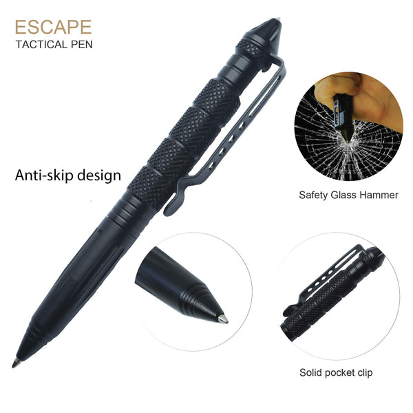 AGEAR Survival Gear with Survival Knife and fire Starter, 14 in 1 Emergency Survival kit Tactical Gear with Emergency Blanket and Compass for Hiking Tactical Gear for Men for Outdoor Adventure