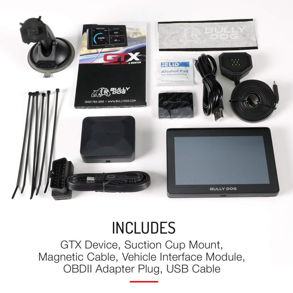 Bully Dog - 40460B - GTX Performance Tuner & Monitor - Custom Tunes and Wifi Enabled