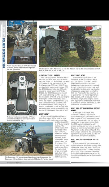 ATV UTV Action (Kindle Tablet Edition)