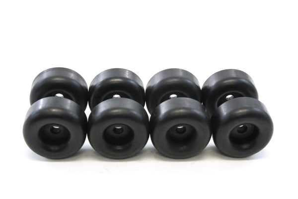 Red Hound Auto 8 Rubber Bumpers for Trailer Compatible with Ramp Door Truck 2.5 Inches Round Replacement Cargo Stop