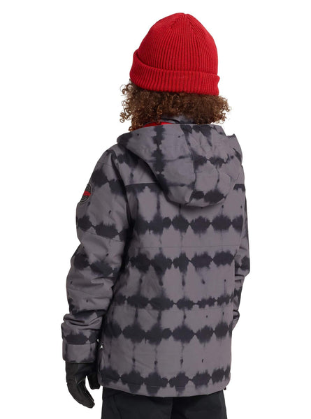 Burton Boys' Symbol Jacket, Blowout Stripe, X-Large