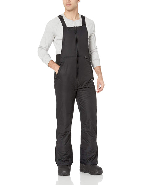 Arctix Men's Essential Insulated Bib Overalls, Black, 5X-Large (56-58W 34L)
