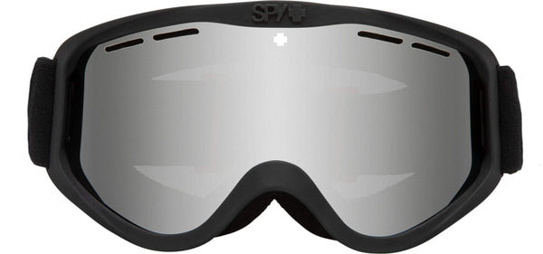 Spy Optic Cadet 313347374207 Snow Goggles, One Size (Matte Black Frame/Silver Lens)