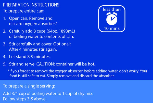 Mountain House Beef Stew #10 Can