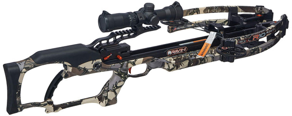 Ravin R10 Crossbow Package with Illuminated 1.5-5x32mm Scope, Predator Camouflage