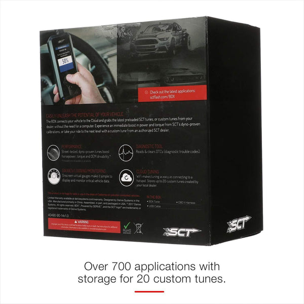 SCT Performance - 40490 - BDX Performance Tuner and Monitor - Diagnostic Preloaded and Custom Tuning