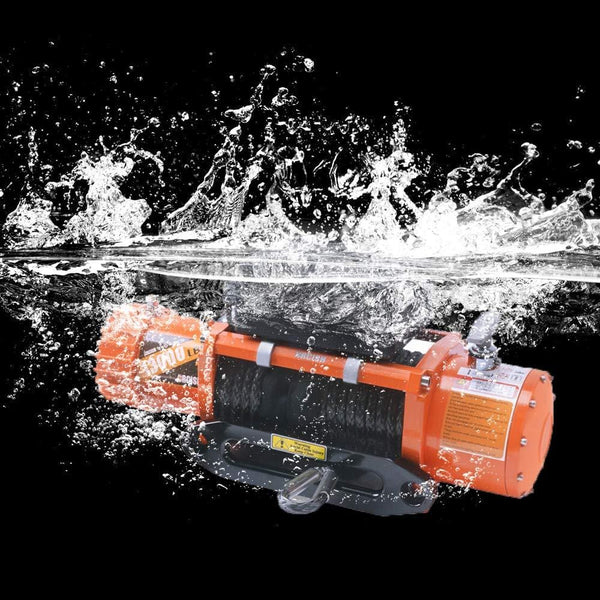 ORCISH 13000lb IP67 Waterproof Winch Synthetic Rope Electric Jeep Truck Winches