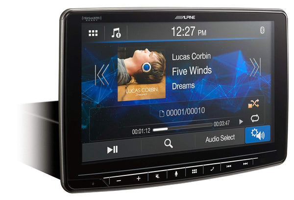 ALPINE iLX-F259 9" Digital Media Receiver w/CarPlay/Google Assist + Backup Cam