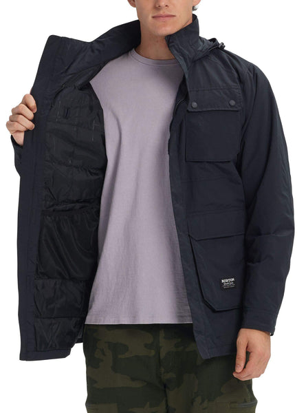 Burton Men's Men's Falldrop Jacket, True Black, Large