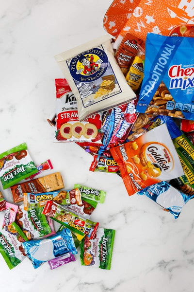 Gift Care Package with Individual Snack Bags, Variety Pack Snacks, Food Gifts