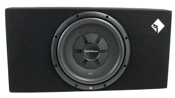 Rockford Fosgate R2S-1X12 R2 Shallow Prime Single 12-Inch Subwoofer Enclosure