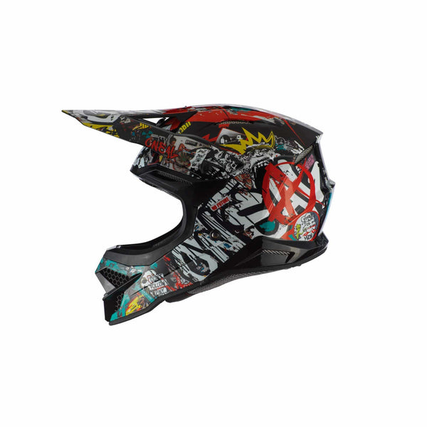 O'Neal 3 Series Unisex-Adult Off-Road Helmet (Multi, M)