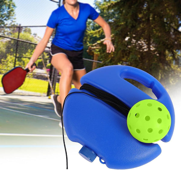 Match Buddy Pickleball Trainer, Matchbuddy Pickleball Trainer, Sportastic Pickleball Match Buddy, Match Buddy Tennis Trainer, Pickleball Training Tool for Exercise Sport (Green 1Pcs+2ball)