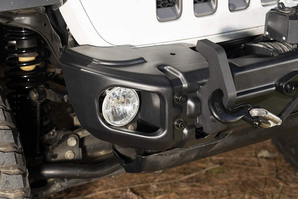 Rugged Ridge 11549.04 Arcus Front Bumper, w/Winch Tray & Tow Hooks, 18-19 Jeep JL/JT
