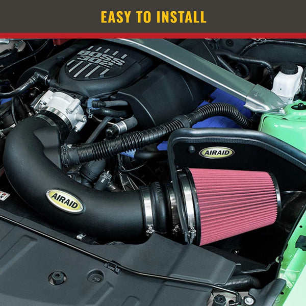 Airaid 451-328 MXP Red Cold Air Intake System with Dry Filter