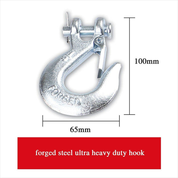 X-BULL 12V 3000LBS/1360kg Electric ATV Winch 2 Remote Wireles Control Steel Cable Boat ATV Kit