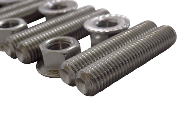 Exhaust Manifold Header Gasket & Stainless Stud Kit for 1998-2019 5.9l & 6.7l Cummins Turbo Diesel