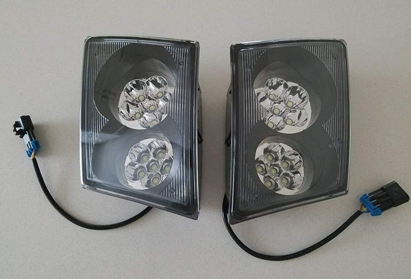 LED Volvo VN VNL Bumper Fog Light Lamp SET/PAIR Truck 2003 & Newer 630 670 730 780 - Ultra Pickleball