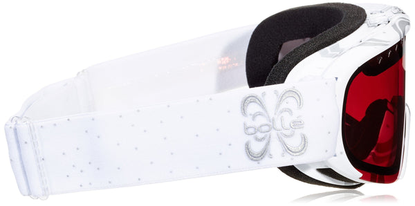 Bolle Scarlett Night Vermillon Gun, Shiny White, Small/Medium