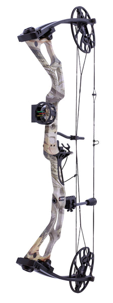 Leader Accessories Compound Bow 25-70lbs 19" - 31" Archery Hunting Equipment with Max Speed 300fps, Right Handed (God camo)