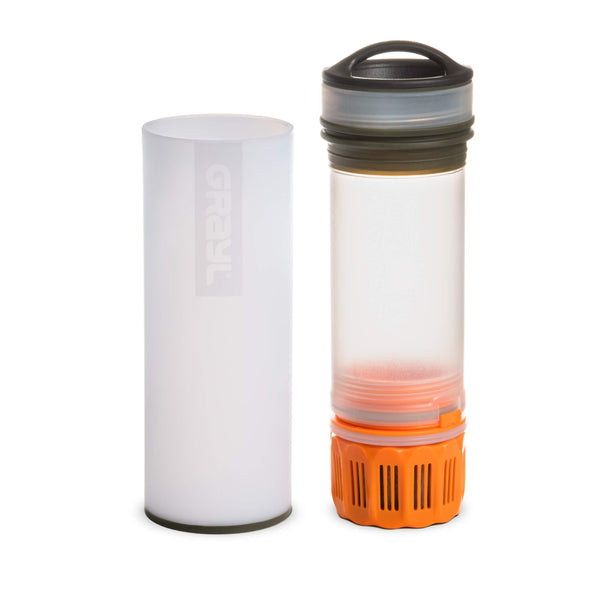 GRAYL Ultralight Water Purifier [+ Filter] Bottle (Alpine White)