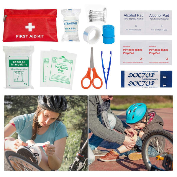 Napasa Emergency Survival Kit 45 in 1 Outdoor Survival Gear Tool and First Aid Kit, Survival Bracelet, Emergency Blanket, Compass, Multi-Purpose EDC Outdoor Gear for Camping Hiking Climbing