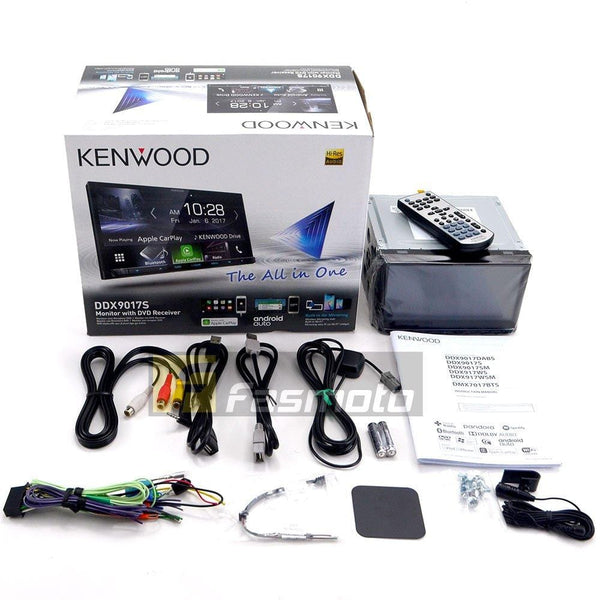 KENWOOD DDX9017S 7" WiFi Apple CarPlay Android Auto DVD Double DIN Car Stereo