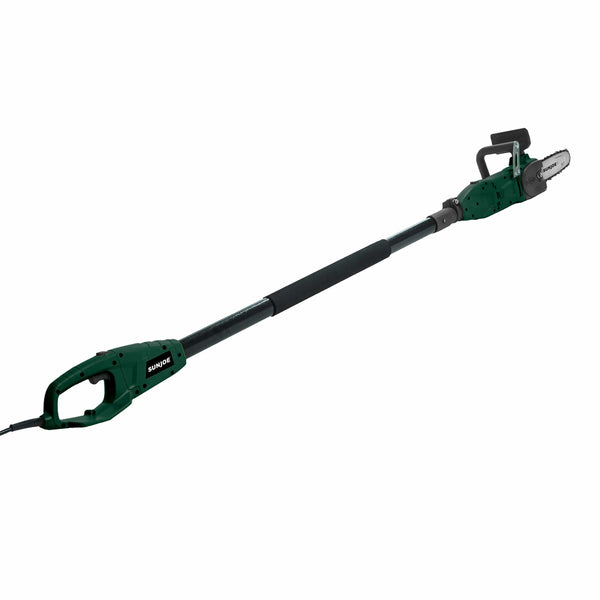 Sun Joe SWJ806E-HTG 8-Inch 8.0 Amp 2-in-1 Convertible Pole Chain Saw, Hunter Green