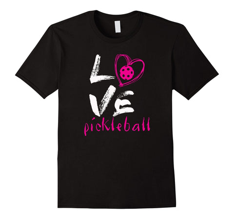 I Love Pickleball T-Shirt Funny Pickle Ball Tee for Player [product _type] Pickleball Player T-Shirt Shop - Ultra Pickleball - The Pickleball Paddle MegaStore