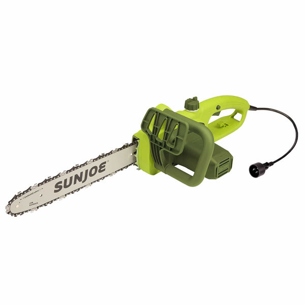 Sun Joe SWJ599E 14-inch 9-Amp Tree Limb Master Electric Handheld Chainsaw with Low-Kickback (Renewed)