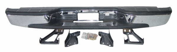 Chevy Silverado 99-07 Bumper Rear Back Chrome Fleetside