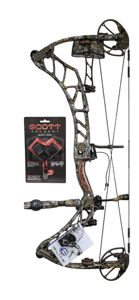 Elite Archery 1631IM70RXRX28.0RHSTT Impulse 31 - Compound Bow Kit, Realtree Xtra