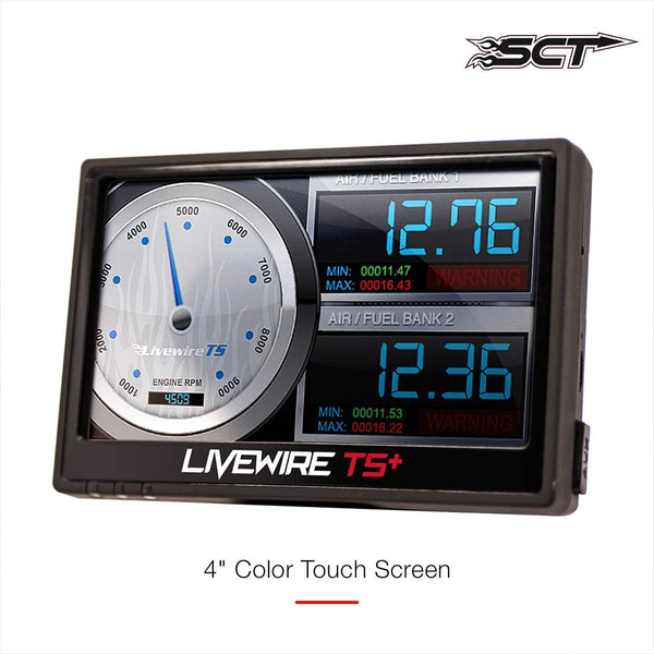 SCT Performance - 5015P - Livewire TS+ Performance Tuner and Monitor - Ford Preloaded and Custom Tuning