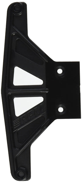 RPM Wide Front Bumper Black Rustler, Stampede, Bandit, Black
