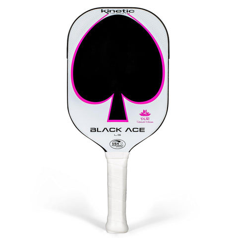 PROKENNEX Black Ace LG - Pickleball Paddle with Toray 700 Carbon Fiber Face - Comfort Pro Grip - USAPA Approved